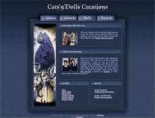 Tablet Screenshot of catsndolls.com